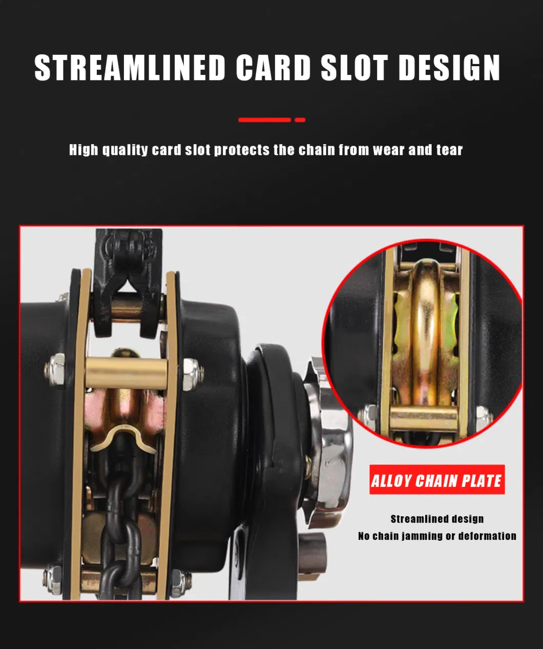 High Quality New Special 0.75 1.5 3ton Designed Mini Lever Block with Ratchet Handle