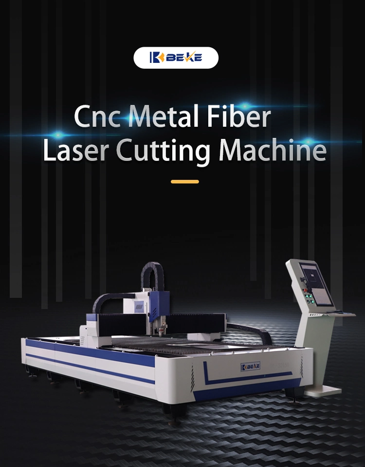 Beke Iron Steel Open Type Fiber Laser Cutting Machine Price Sheet Metal