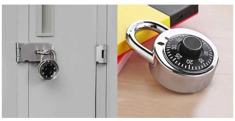 Zinc Alloy Color Rotary Dial Combination Lock for Students Chests, Cabinets or Lockers (YH1262)