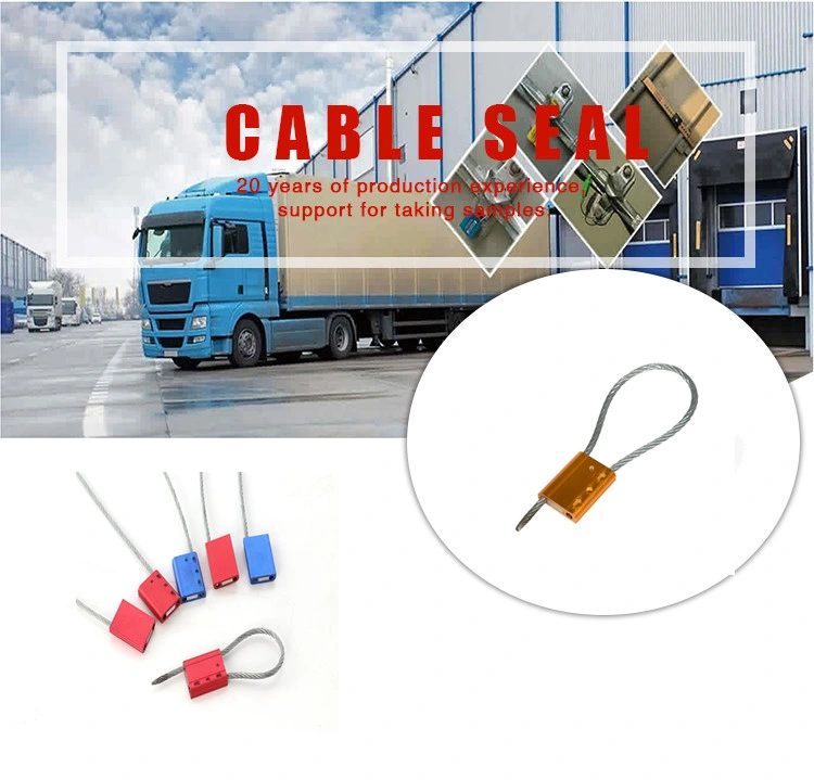 High Security Adjustable Length Cable Seal Air Logistics Shipping Cable Strap Security Seals Self Lock