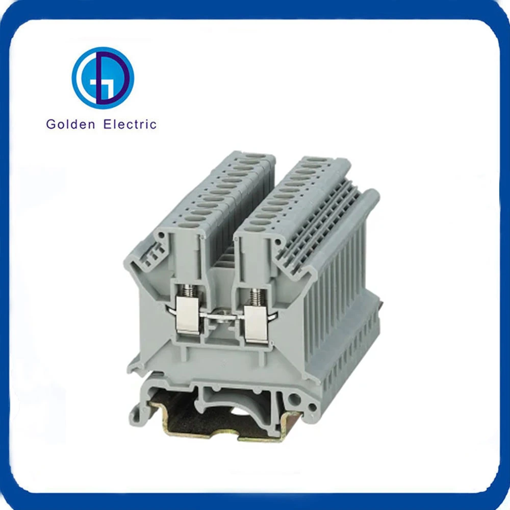 Sak Jxb Plastic 4mm2 Panel Mount Terminal Block Distribution Copper Material Terminal Blocks Connector