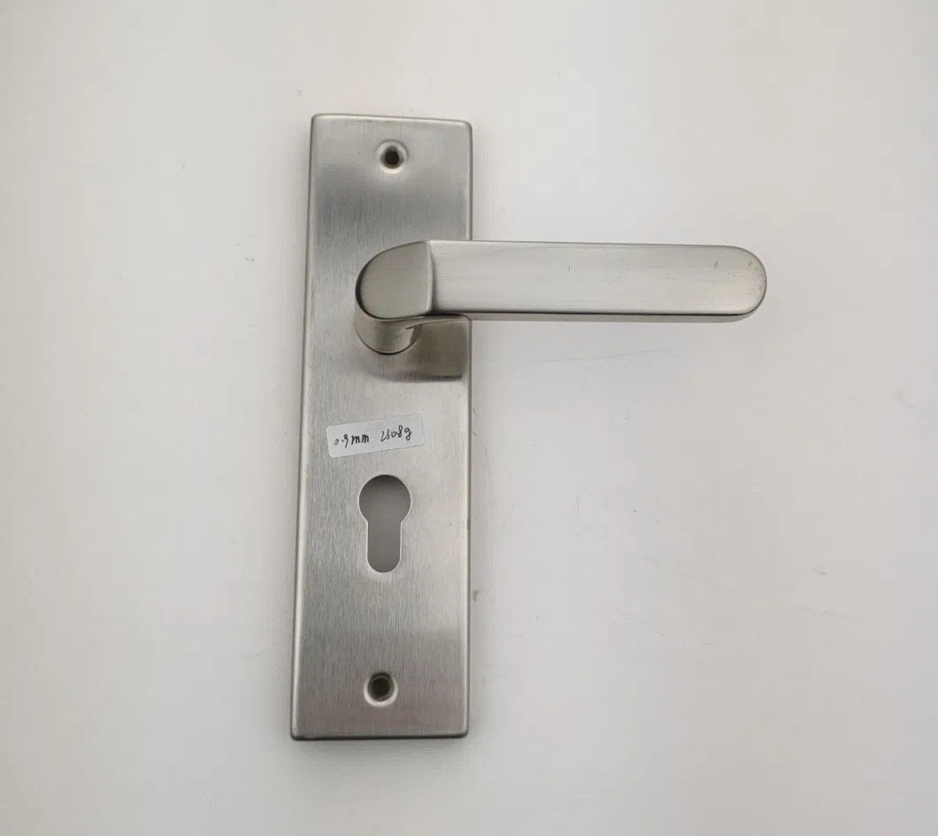 304/201 Stainless Steel Plate Hollow Tube Handle Mortise Lock (SS0115)