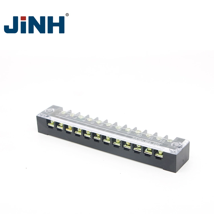 15A 600V 6 Poles Panel Mounted Fixed Terminal Block