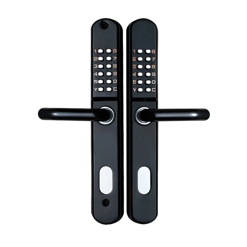 Smart Bedroom WiFi Electronic Intelligent Retro Color Handle Lock Set Password/Key Door Lock