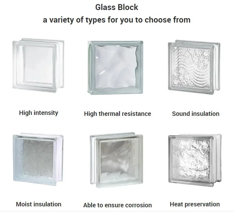 Hotel Decorative Solid Crystal Building Glass Block for Designed Colorful Wall Decoration