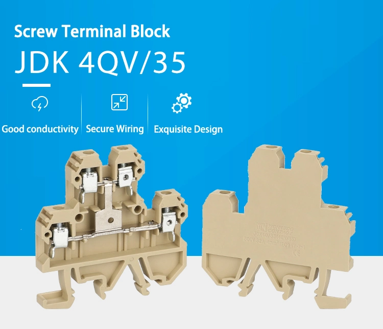 Jdk 4qv/35 Double Level Terminal Blocks