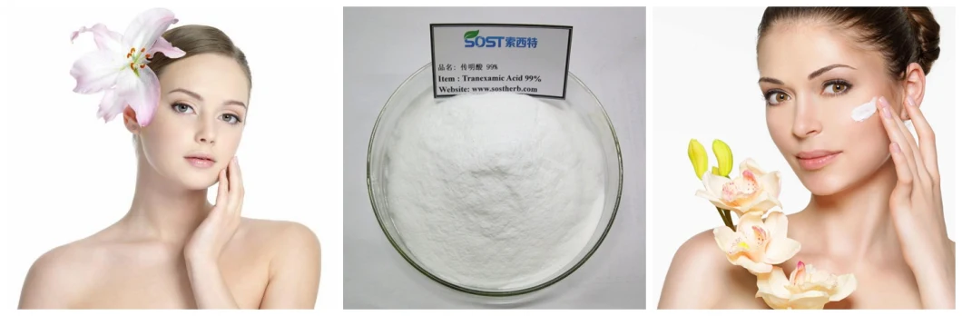 Cosmetic Grade Skin Whitening Pharmaceutical Grade Tranexamic Acid Powder