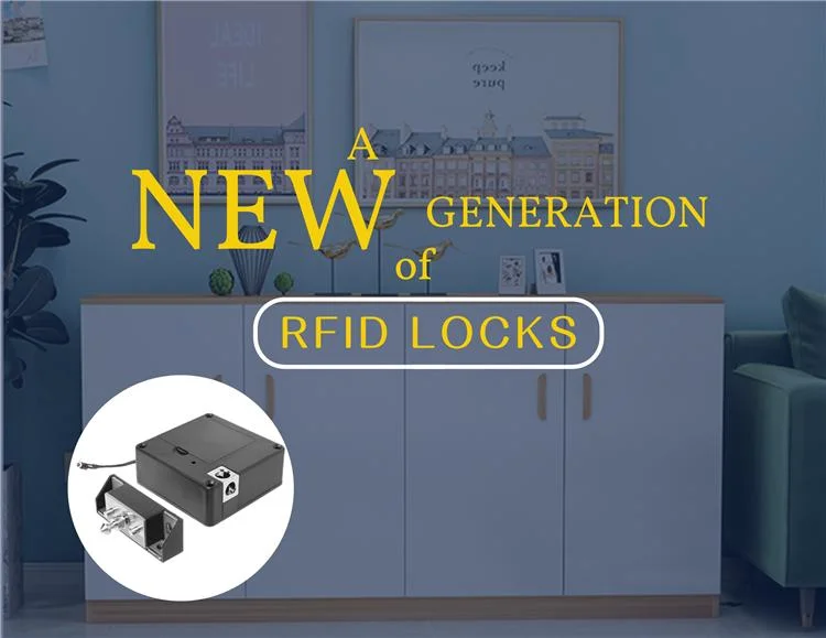 Ttlock APP RFID Locker Lock Cabinet Hidden BLE Drawer Lock