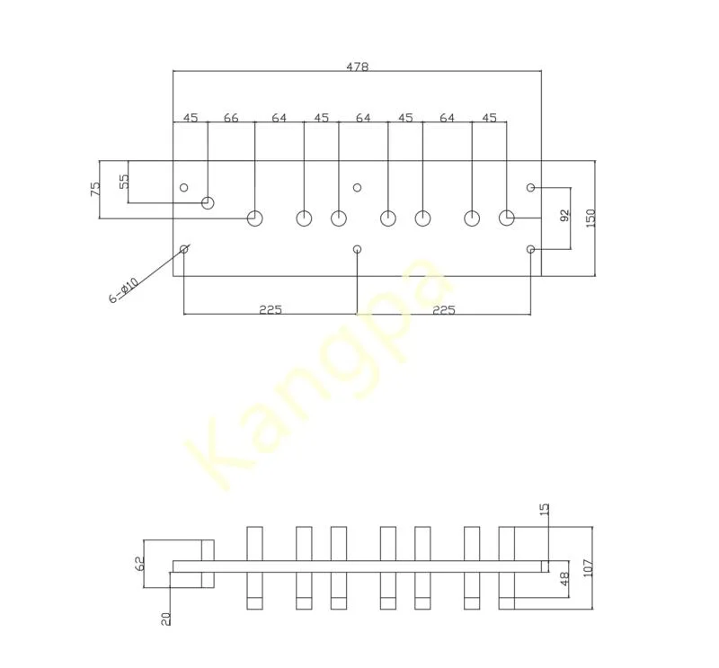 High Quality Electrical Motor Terminal Block with DMC Material