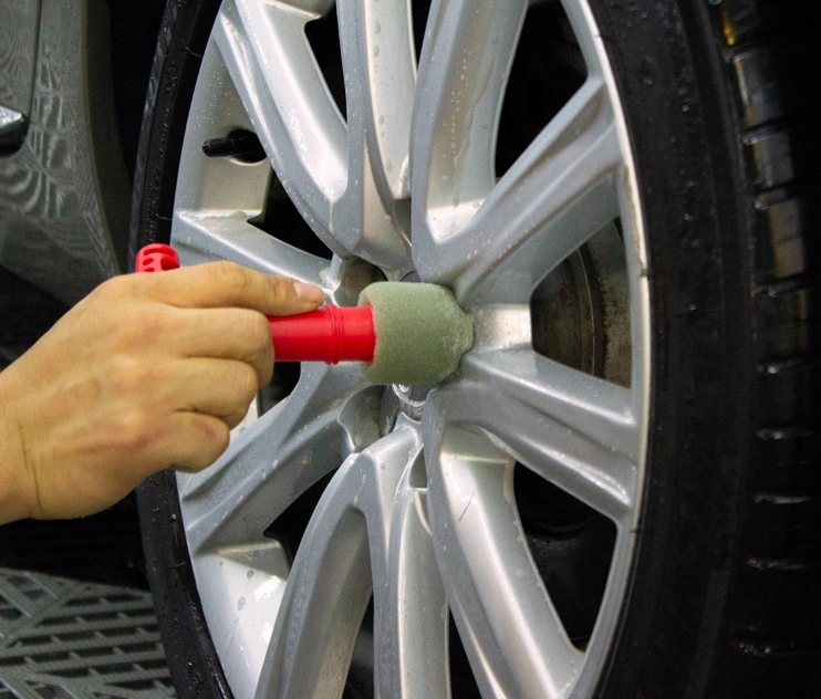 Shineopen Car Auto Washing and Wheel Cleaning Lug Nut Cleaning Brush Set