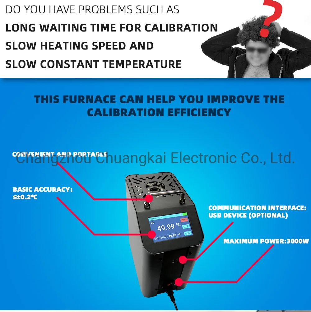 10% Discount for Furnace Dry Block Temperature Calibrator (Model CKT3800-150B)