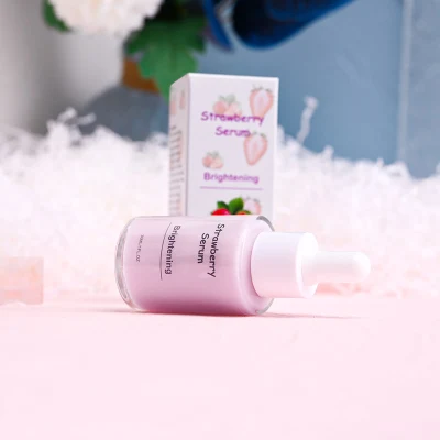 Aixin Organic Fruits Serum Skin Care Vitamin C Brightening Strawberry Face Milk Serum