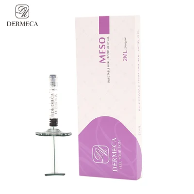 Dermeca Skin Rejuvenating Injection Hyaluronic Acid Skin Whitening Serum for Mesotherapy (MESO 2ML)