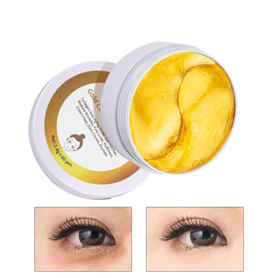 24K Hydrogel Mascarillas De Ojos Under Gold Collagen Crystal Eye Mask