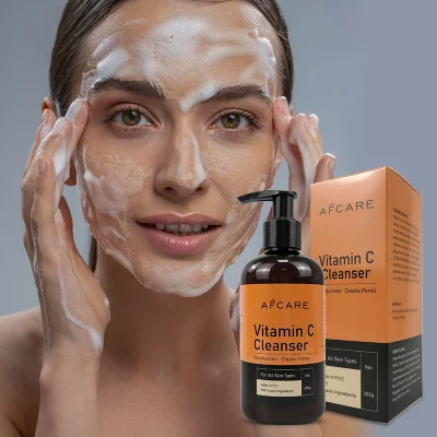 Amino Acid Mild Private Label Cleansing Foam Vc Whitening Cleansing Cleanser