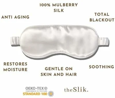 Silk Sleep Eye Cover Mulberry Silk Eyemask Sleeping Set Night Mulberry Printed 100% Silk Eye Mask with Pouch