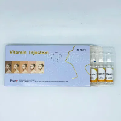 Skin Whitening 500mg 1000mg Vitamin C Injection Ascorbic Acid