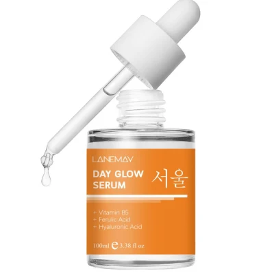 Skin Repair Facial Essence Pores Shrink Hydrating Vitamin B5 Face Serum with Hyaluronic Acid