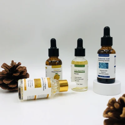 Private Label Moisturizing Repairing Anti-Aging 24K Gold Face Serum
