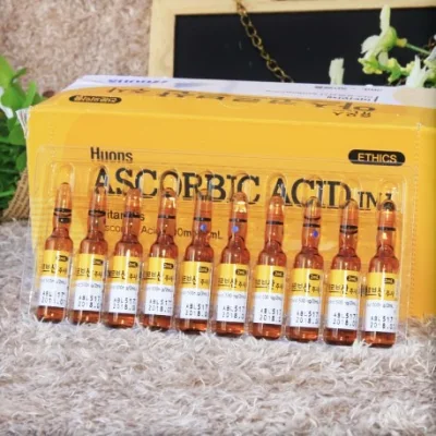 Face Skin Anti Aging Whitening Glutathione Injections Vitamin C Serum for Beauty Salon Use