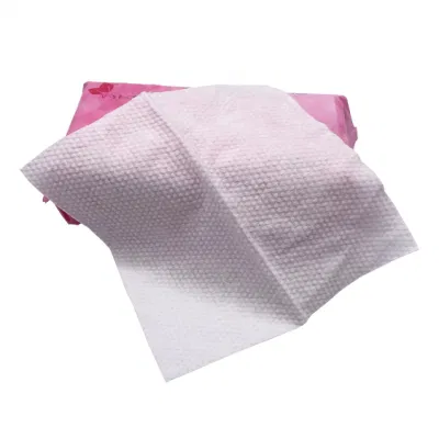 Cotton Facial Tissue Cleansing Tissue Wipes Through Factory OEM