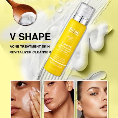 Private Label Amino Acid Facial Cleanser for Oily Skin Organic Cleanser Face Wash for Sensitive Skin