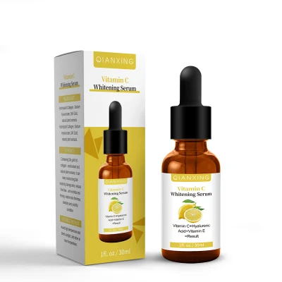 Wholesale Face Care Cosmetic Natural Vitamins C Brightening Facial Essence Face Serum