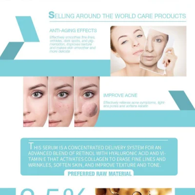 Beauty Cosmetics Skin Care Anti-Aging Moisturizer Whitening Vatimin C Retinol Essential Serum