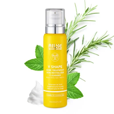 Private Label Amino Acid Facial Cleanser for Oily Skin Organic Cleanser Face Wash for Sensitive Skin