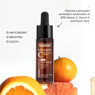 Natural Moisturizer Anti Aging Anti Wrinkle Vitamin C Facial Korea Best Arbutin Serum