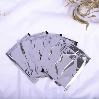 Private Label Hydrogel Lip Plumping Mask 24K Collagen Crystal Gold Lip Mask