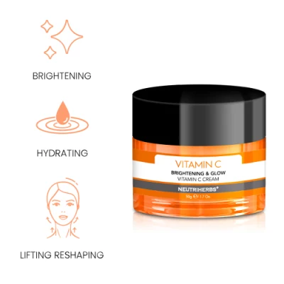 Private Label Wholesale Facial Skincare Bleaching Whitening Brightening Vitamin C Face Cream