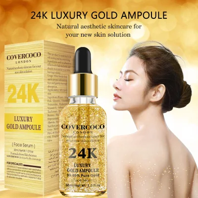 Best Quality Anti-Aging Lightening Whitening 24K Gold Serum