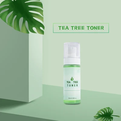 Beauty Cosmetics Skin Care Anti-Acne and Freckle Shrink Pores Tea Tree Toner
