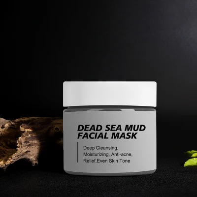 Skin Care Dead Sea Mud Deep Cleaning Anti-Acne Black Head Remove Grey Clay Mud Facial Mask