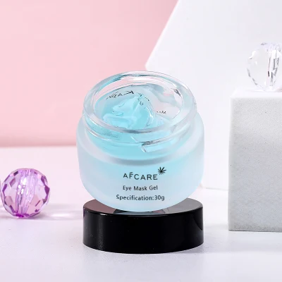 Hot Sale Anti Aging Anti Wrinkle Crystal Collagen 24K Gold Powder Night Repair Eye Cream Eye Mask
