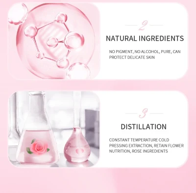 Private Label Face Toner Pure Natural Moisturizing Face Rose Toner