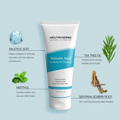 High Quality Amino Acid Salicylic Acne Face Wash Facial Cleanser