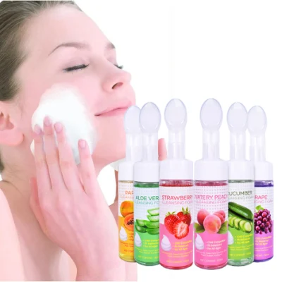 Custom Logo Facial Pore Cleanser Face Wash Deep Pore Cleanser Oil Control Amino Acid Mousse Facial Cleanser
