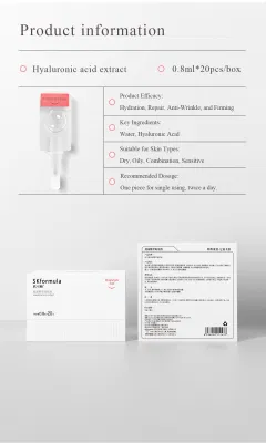 Skformula Moisturizing Anti-Aging Hyaluronic Acid Serum for Sensitive Skin Care