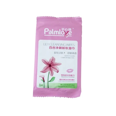 OEM Facial Makeup Removing Wipes Clean Towels Biodegradable Face Towel with Cotton Extract for Sensitive Skin Makeup Remover Wipes