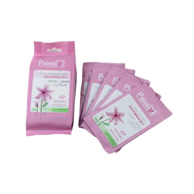 OEM Facial Makeup Removing Wipes Clean Towels Biodegradable Face Towel with Cotton Extract for Sensitive Skin Makeup Remover Wipes