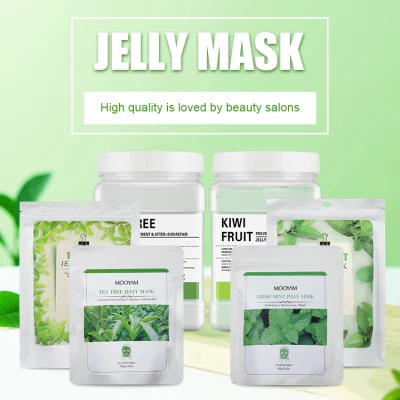 Mooyam Skin Care 100g/300g/650g Collagen Rose 24K Gold Face Soft Hydrojelly Powder Jellymask Peel off Rubber Hydro Jelly Powder Facial Mask