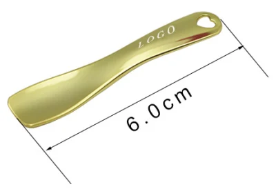 Zinc Alloy Face Eye Cream Spoon Scoop Face Mask Spatula
