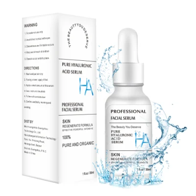 Wholesale Face Anti Aging Whitening Moisturizing Vitamin E Brightening Private Label Facial Skin Care Pure Hyaluronic Acid Collagen Serum