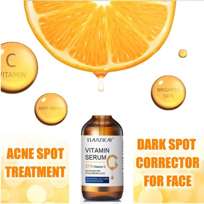 Private Label Moisturizing Anti Aging Hyaluronic Acid Vitamin C Face Serum