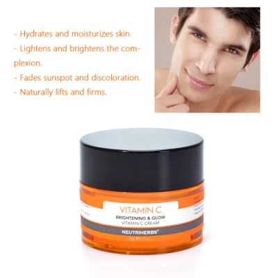 Private Label Wholesale Facial Skincare Bleaching Whitening Brightening Vitamin C Face Cream