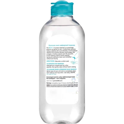 Private Label OEM Sensitive Skin Safe Makeup Remover Water Gentle Cleanse Micellar Cleansing Water