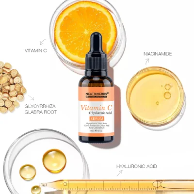 Customize Korea Skin Care Anti Acne Face Microneedling Collagen Vitamin C Serum Naturals