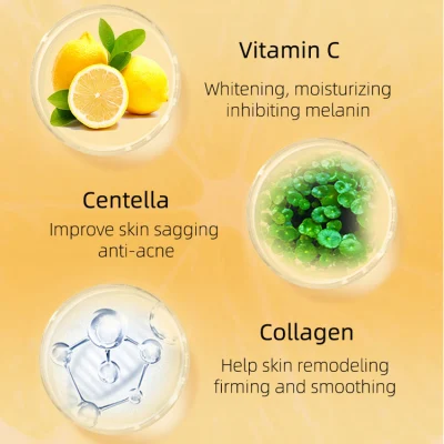 Private Label Starplex Custom Oily Skin Whitening Hydrating Natural Facial Cleanser Vitamin C Face Wash
